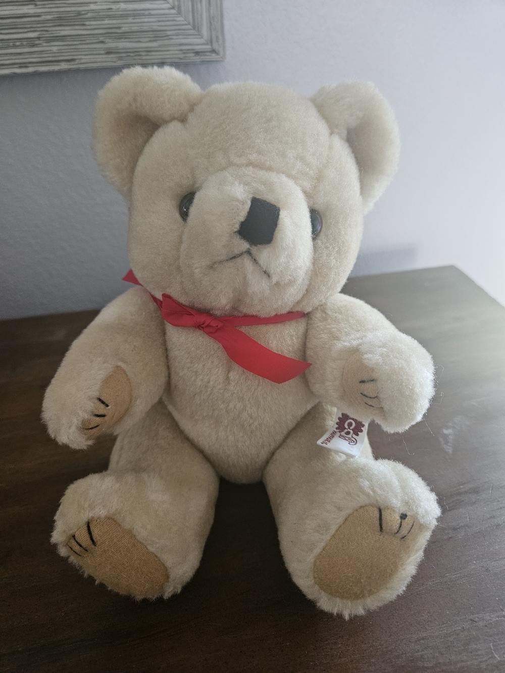 1980's Vintage Collectible Caf Haupfauge N.Y. Posable Jointed Teddy Bear Rare